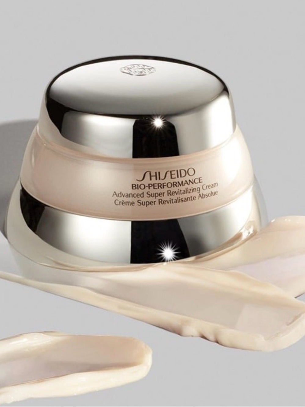 Shiseido Bio-Performance Revitalizing Cream - Silver & Cream